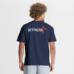 Houston Astros City Connect 2-Hit Max90 Pocket T-Shirt Navy