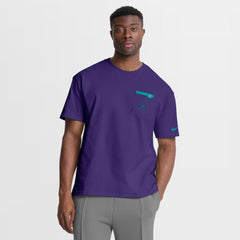Arizona Diamondbacks City Connect 2-Hit Max90 Pocket T-Shirt Purple