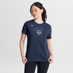 Detroit Tigers Women's City Connect Arch T-Shirt Navy