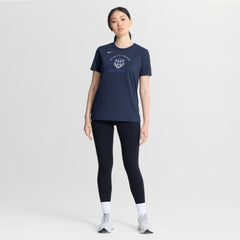 Detroit Tigers Women's City Connect Arch T-Shirt Navy