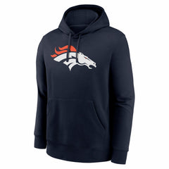Bo Nix Denver Broncos Name & Number Fleece Hoodie - Navy for sale