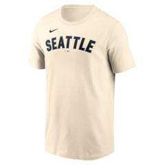 Seattle Mariners Alternate Wordmark T-Shirt Cream
