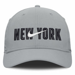 New York Yankees Primetime Rise Dri-FIT Flex Hat Gray