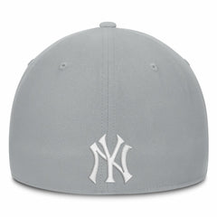 New York Yankees Primetime Rise Dri-FIT Flex Hat Gray
