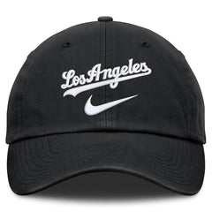 Los Angeles Dodgers Primetime Club Adjustable Hat Black