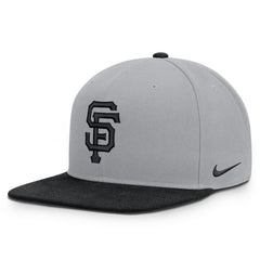 San Francisco Giants Primetime Pro Dri-FIT Snapback Hat Gray/Black