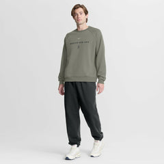 Boston Red Sox Statement Primary Raglan Dri-FIT Sweatshirt Olive