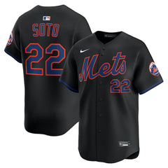 Juan Soto New York Mets Alternate Limited Jersey Black