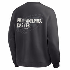 Philadelphia Eagles Oversized Type Play Multi Sweatshirt - Black cheap