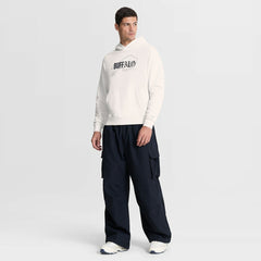 Buffalo Bills Oversized Type Play Location Hoodie - Cream on sale