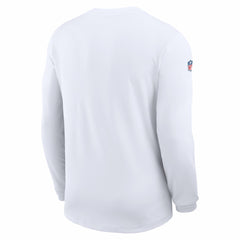 Dallas Cowboys Sideline Coach UV Dri-FIT Long Sleeve Shirt - White outlet