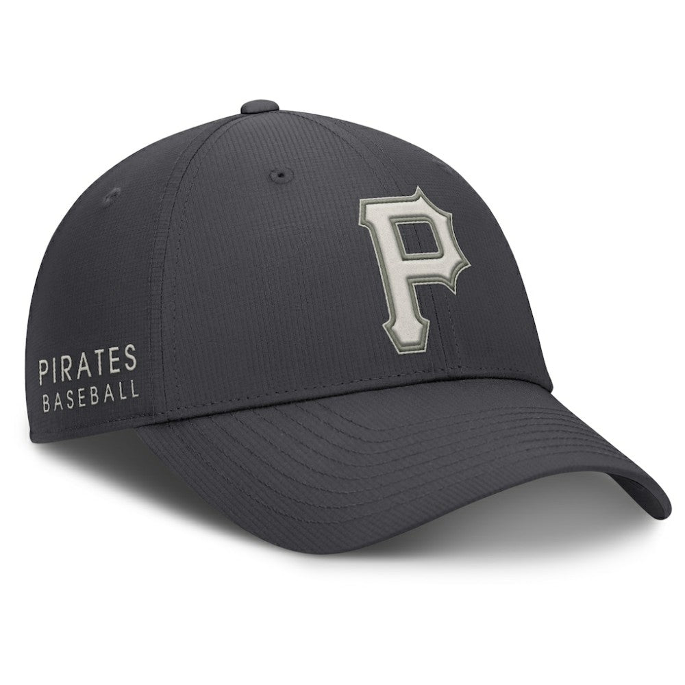 Pittsburgh Pirates Club Dri-FIT Adjustable Hat Anthracite