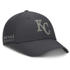 Kansas City Royals Club Dri-FIT Adjustable Hat Anthracite