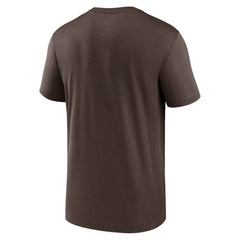 San Diego Padres 2025 MLB Postseason Authentic Collection Legend Dri-FIT T-Shirt Brown
