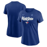 Toronto Blue Jays Women's 2025 World Series Authentic Collection T-Shirt Royal