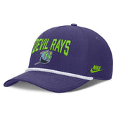 Tampa Bay Rays Cooperstown Rise Adjustable Hat Purple