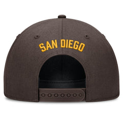 San Diego Padres Cooperstown Rise Adjustable Hat Brown