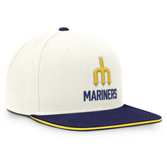 Seattle Mariners Cooperstown Pro Dri-FIT Snapback Hat Cream/Navy