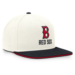 Boston Red Sox Cooperstown Pro Dri-FIT Snapback Hat Cream/Navy