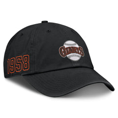 San Francisco Giants Cooperstown Club Adjustable Hat Black