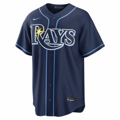 Junior Caminero Tampa Bay Rays Road Replica Jersey Navy