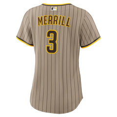 Jackson Merrill San Diego Padres Women's Replica Jersey Sand