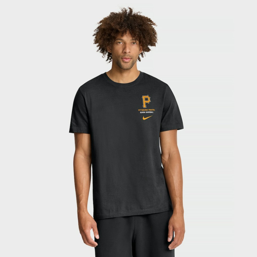 Pittsburgh Pirates Primetime 2-Hit T-Shirt Black