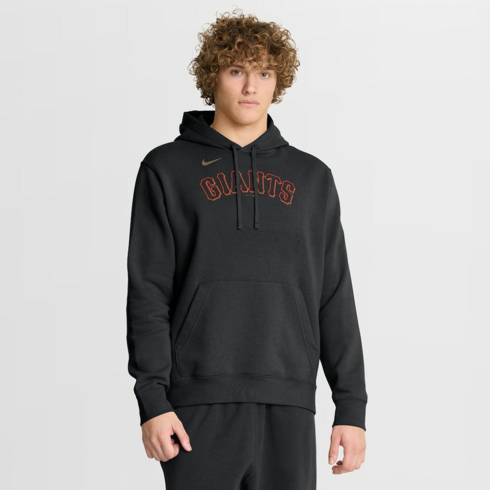 San Francisco Giants Dri-Fit Club Hoodie Black