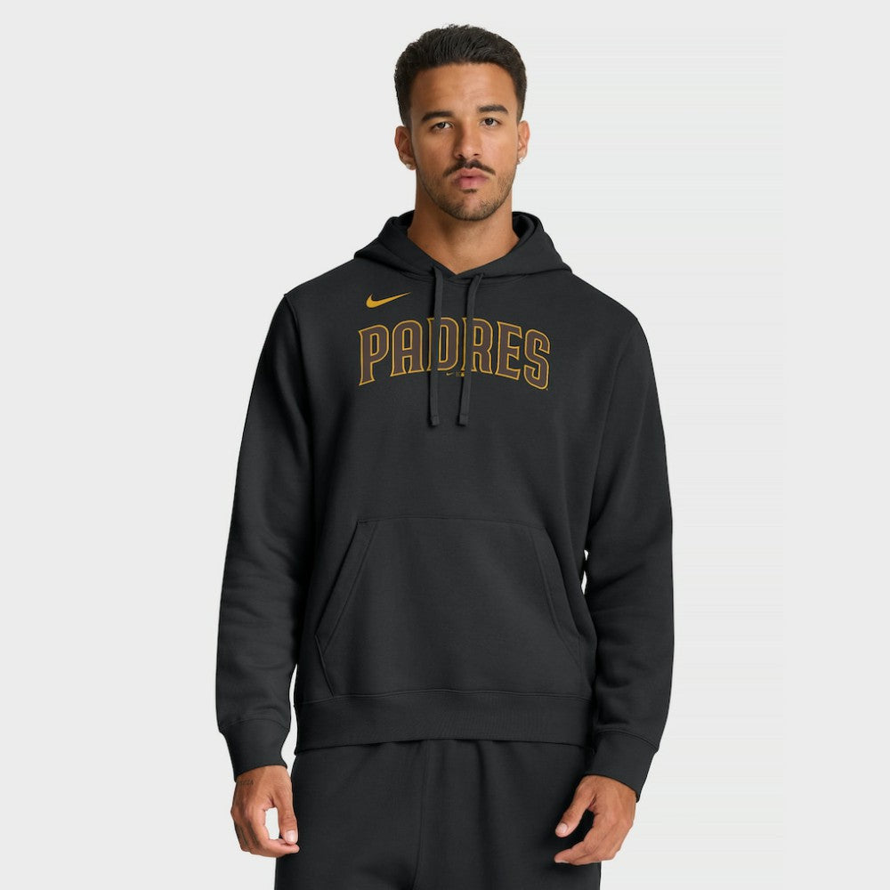 San Diego Padres Dri-Fit Club Hoodie Black