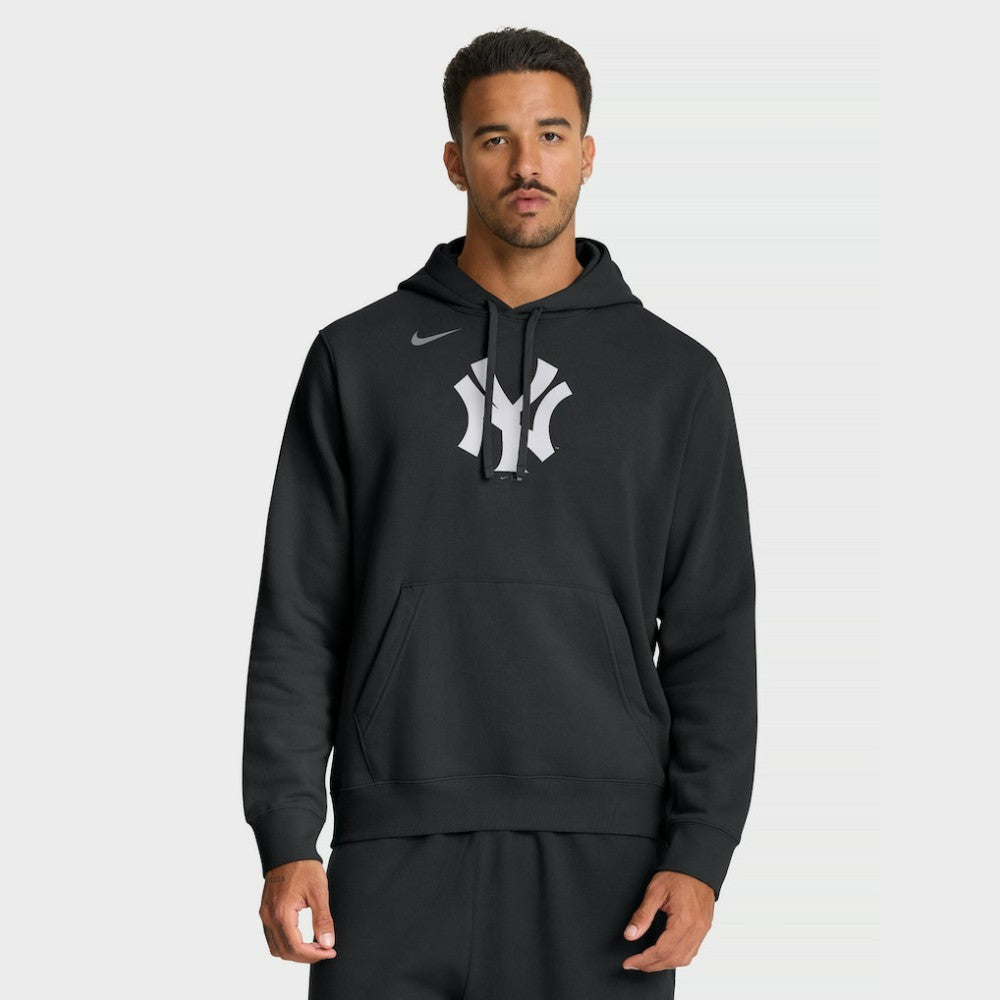 New York Yankees Dri-Fit Club Hoodie Black