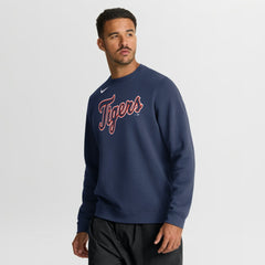 Detroit Tigers Primetime Wordmark Sweatshirt Navy