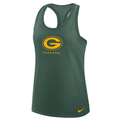 Green Bay Packers Women's Hurry Up Tri-Blend Dri-FIT Tank Top - Green outlet