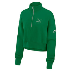 Philadelphia Eagles Women's Phoenix Fleece Quarter-Zip Sweatshirt - Kelly Green sale