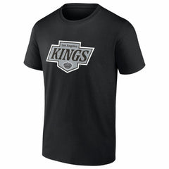 Los Angeles Kings Logo Athletic Essential T-Shirt - Black T-shirts
