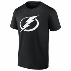 Tampa Bay Lightning Logo Athletic Essential T-Shirt - Black T-shirts
