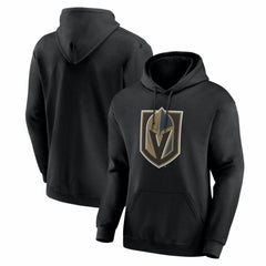 Vegas Golden Knights Logo Athletic Essential Hoodie - Black Hoodies