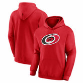 Carolina Hurricanes Logo Athletic Essential Hoodie - Red Hoodies