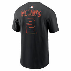 Willy Adames San Francisco Giants Home Name & Number T-Shirt Black