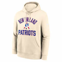 New England Patriots Club Hoodie - Natural sale
