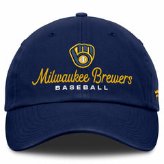 Milwaukee Brewers Women's Velocity Adjustable Hat Navy
