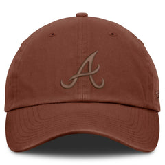 Atlanta Braves Tinge Adjustable Hat Brown