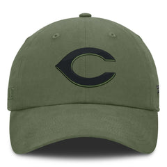 Cincinnati Reds Pine Rider Adjustable Hat Olive