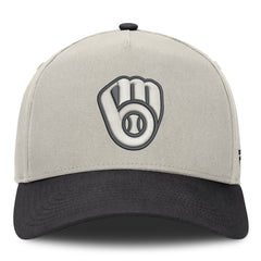 Milwaukee Brewers Wonder A-Frame Adjustable Hat Stone/Graphite