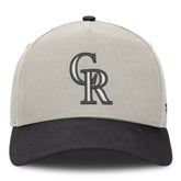 Colorado Rockies Wonder A-Frame Adjustable Hat Stone/Graphite