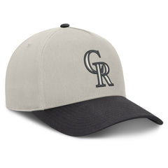 Colorado Rockies Wonder A-Frame Adjustable Hat Stone/Graphite