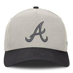 Atlanta Braves Wonder A-Frame Adjustable Hat Stone/Graphite