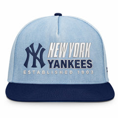 New York Yankees Twinbill Snapback Hat Denim