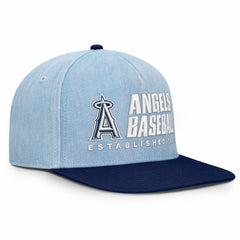 Los Angeles Angels Twinbill Snapback Hat Denim