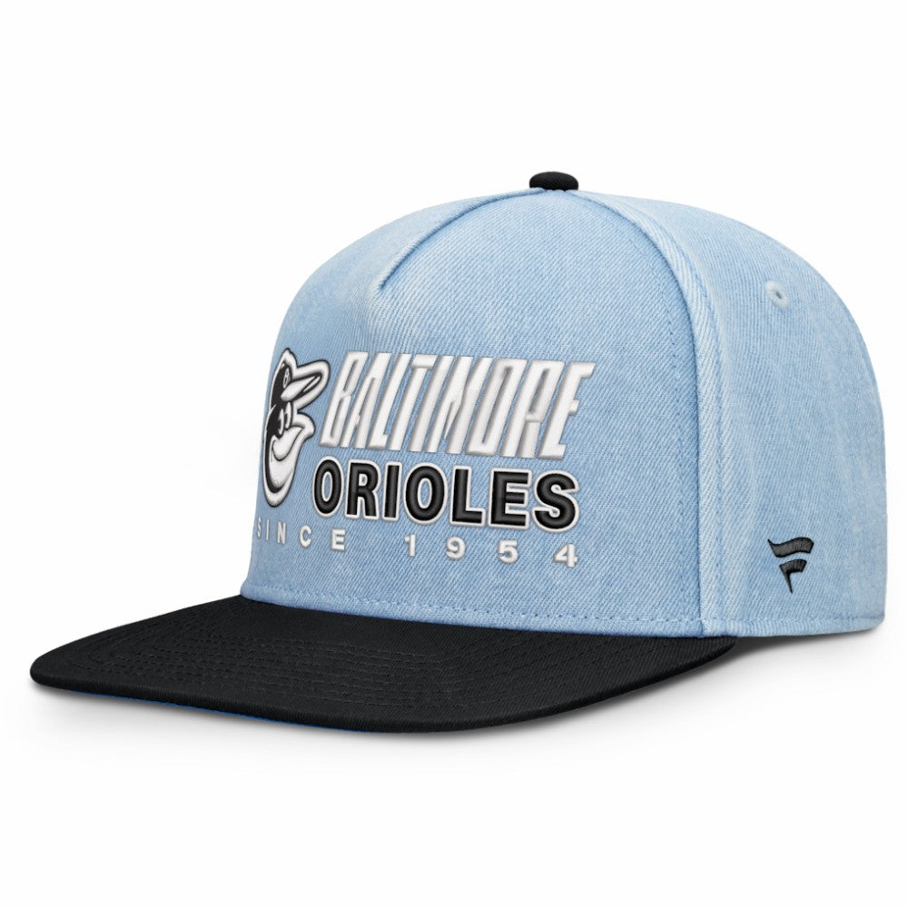 Baltimore Orioles Twinbill Snapback Hat Denim