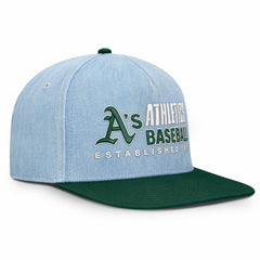 Athletics Twinbill Snapback Hat Denim